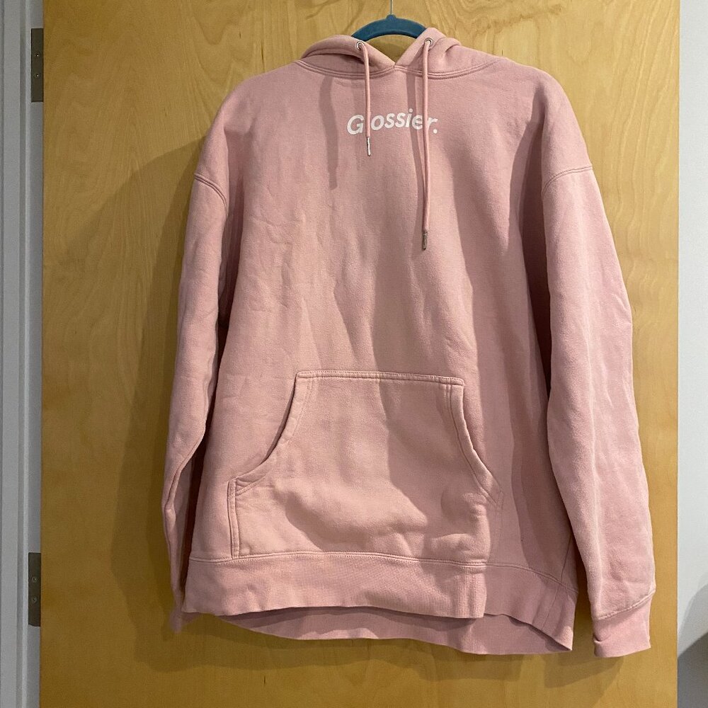 Glossier Pink Hoodie